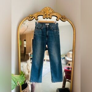 Redone 70s crop boot cut jeans size 26